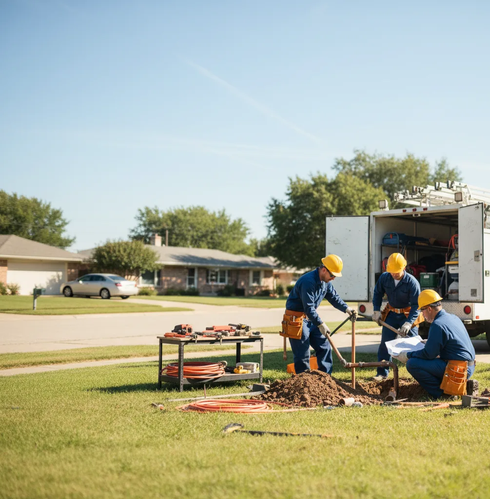 Sewer Line Repair in Sunset Hills, MO
